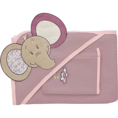Noukies Sortie de bain bébé kali (kali nina et kenza)