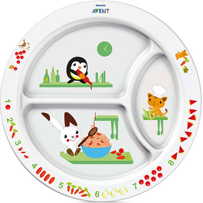 Avent-philips Assiette lapin 12 mois et plus