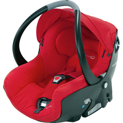 Bebe confort Siège auto coque creatis fix intense red - groupe 0+