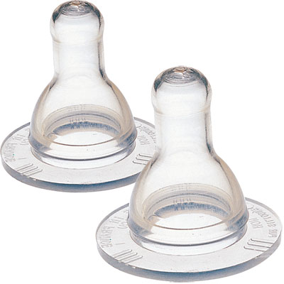 Bebe confort Lot de 2 tétines silicone 3 vitesses t2