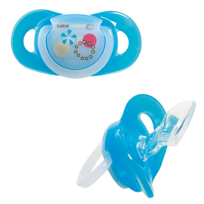 Bebe confort Lot de 2 sucettes silicone maternity dental safe t1 garçon