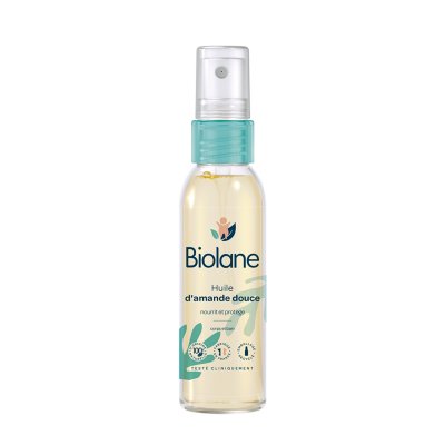 Biolane Spray d'huile d'amande douce 75 ml