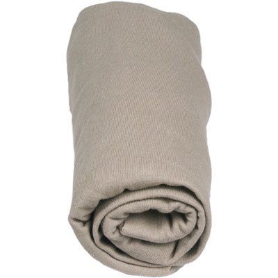 Babysun Drap housse bebe extensible 40 x 80 cm taupe