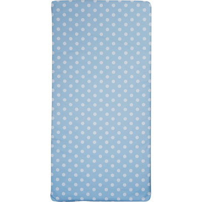 Candide Matelas de voyage bébé pois bleu