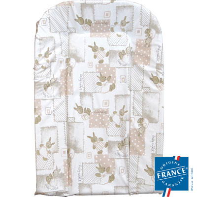 Combelle Matelas à langer pvc lapinou
