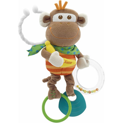 Chicco Jouets d'éveil bébé singe