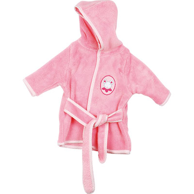Doudou et compagnie Peignoir bébé souris 0-6 mois