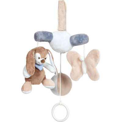 Nattou Mini mobile bébé lapin rosy et emil