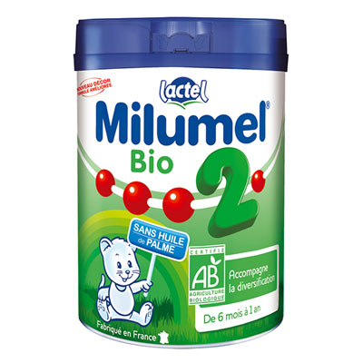 Milumel Milumel bio 2eme âge 900 g