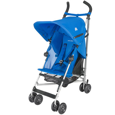 Maclaren Poussette canne globetrotter prince blue