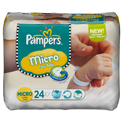 Pampers New baby micro 1.5 / 2.5 kgs