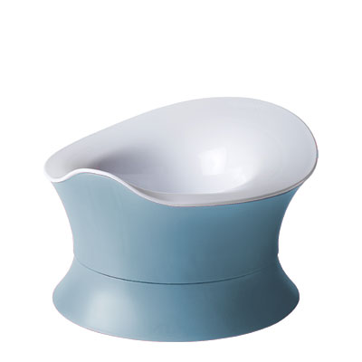 Bellemont Pot bébé évolutif blanc/bleu