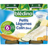 Petits l�gumes colin 200 g d�s 6 mois