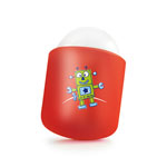 PABOBO Veilleuse nomade rouge robot
