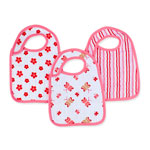 Lot de 3 bavoirs papillons pas cher