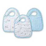 Lot de 3 bavoirs chien aviateur garçons pas cher