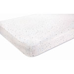 Drap housse extensible étoile bleu pas cher