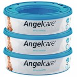 Lot de 3 recharges pour poubelle à couches angelcare pas cher