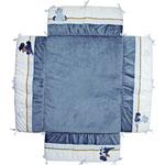Tapis de parc avec bord 75 x 95 cm victor et lucien pas cher