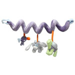 Jouets de lit bébé spirale mauve arthur et merlin pas cher
