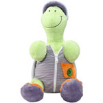 Jouets d'éveil bébé peluche edu yvan (arthur et merlin) pas cher