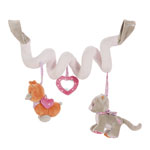Jouet de lit bébé spirale d'activités iris et babette pas cher