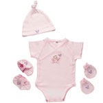 SET MATERNITE DOTTY & LOLA MANCHES COURTES