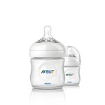 Lot de 2 biberons sans bpa natural 125 ml pas cher