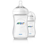 Lot de 2 biberons sans bpa natural 260 ml pas cher