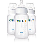 Lot de 3 biberons sans bpa 330 ml pas cher