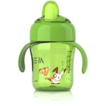 Tasse anti-fuites 260 ml vert pas cher