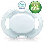 Sucette silicone aérée orthodontique bleue silicone 0-6 mois pas cher