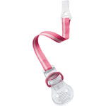 Attache sucette rose pas cher