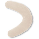 Housse eponge pour grand coussin d'allaitement sesame pas cher