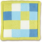 Tapis de parc bébé 100x100cm spoty lime pas cher