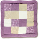 Tapis de parc bébé 100x100cm spoty pruna pas cher