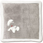 Tapis de parc bébé 100x100cm schtroumph futch grizou pas cher