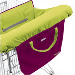 Siége confort pour caddie fushia/vert pas cher