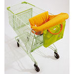 Siege confort pour caddie vert/orange pas cher