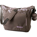 SAC NURSERIE MAINS LIBRES TAUPE ROSE
