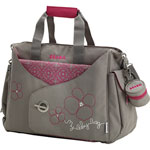 Sac à langer sydney gris rose pas cher