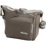 Sac à langer vienne gris bleu pas cher