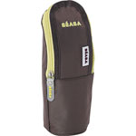 Pochette biberon isotherme kaki vert pas cher