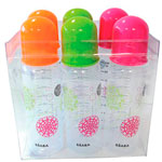 Set de 6 biberons sans bpa gipsy trendy 260 ml pas cher