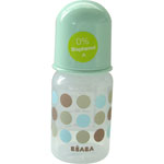 Biberon sans bpa pois poudre bleu 120 ml pas cher