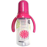 Biberon poignée sans bpa gipsy prune 140ml pas cher