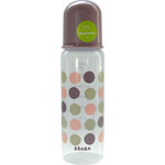 Biberon sans bpa pois poudre rose 240 ml pas cher