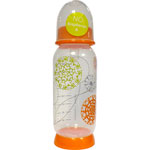 Biberon sans bpa motifs orange 260 ml pas cher