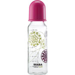Biberon en verre gipsy rose 250 ml pas cher