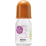 Biberon en verre gipsy orange 110 ml pas cher